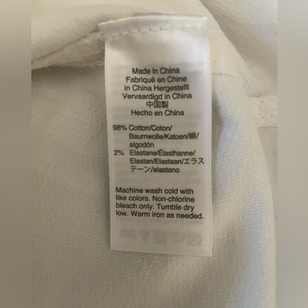 J. Crew White Denim Button Down Minimalist Casual Dress - Picture 10 of 10